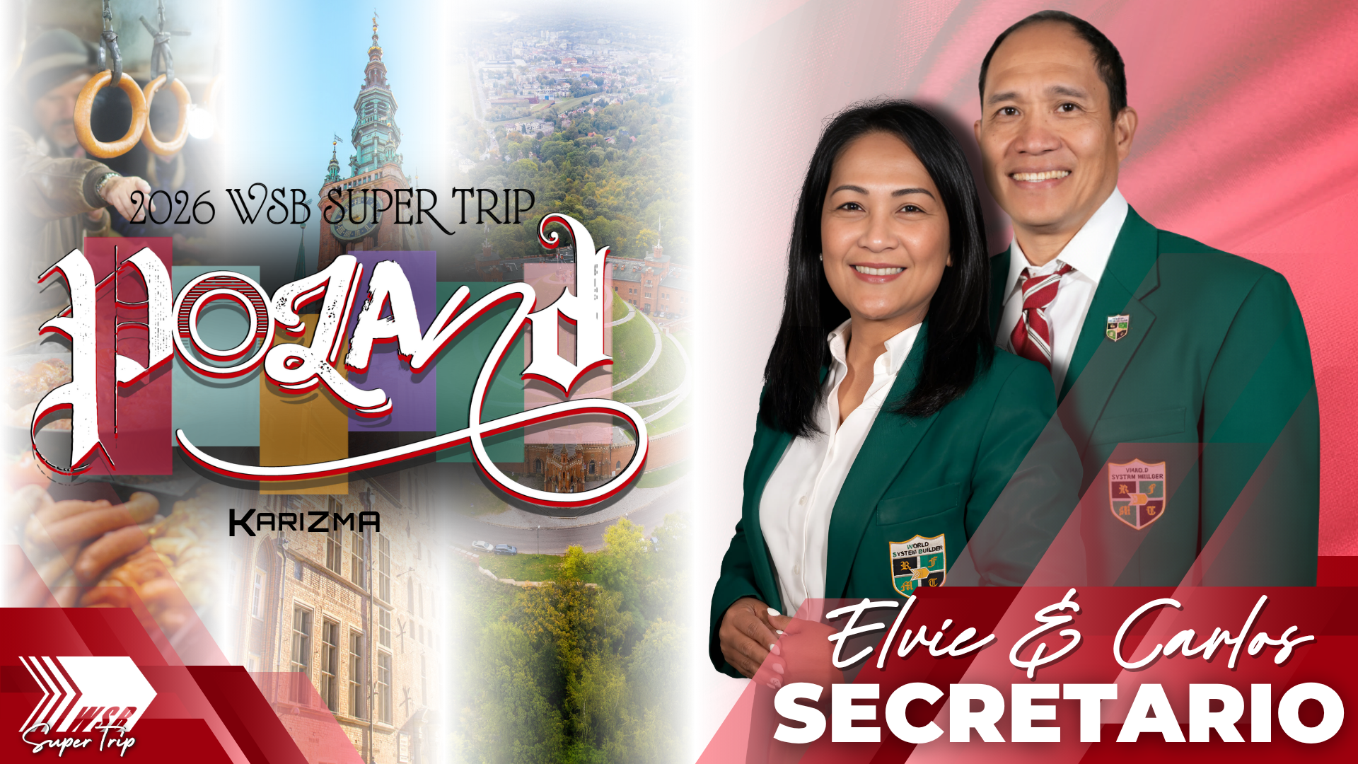 Poland Qualifier Elvie and Carlos Secretario